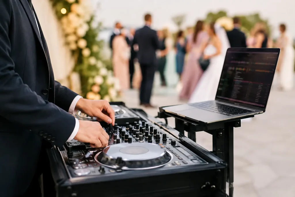 Esküvői DJ lejátszási lista összeállítása