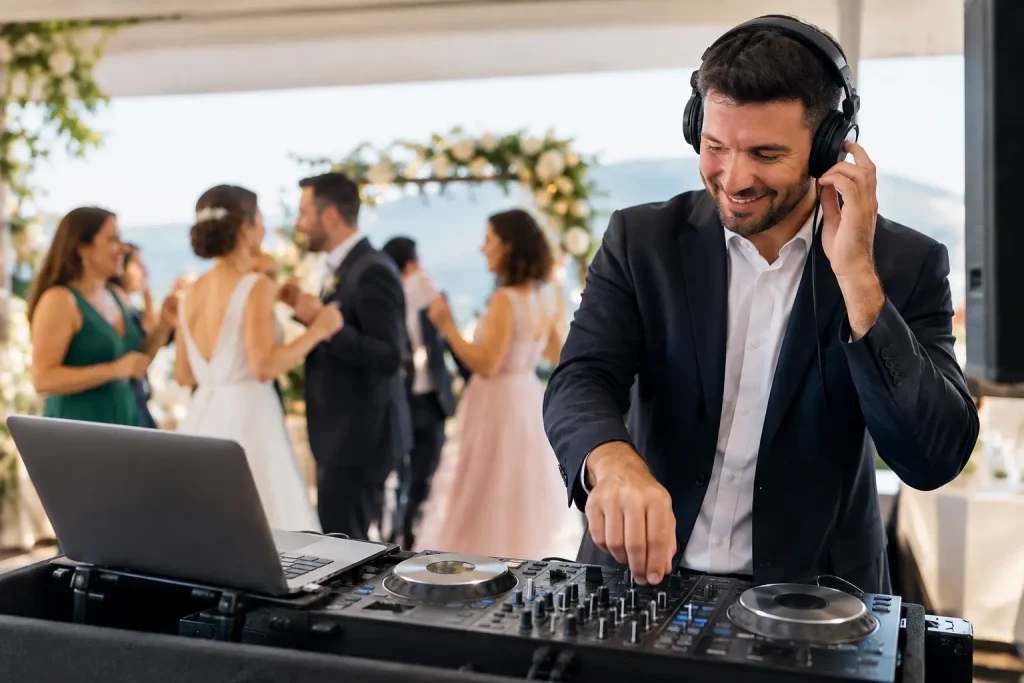 Többnyelvű esküvői DJ szolgáltatás biztos kézben